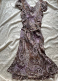 100% silk bias cut dress