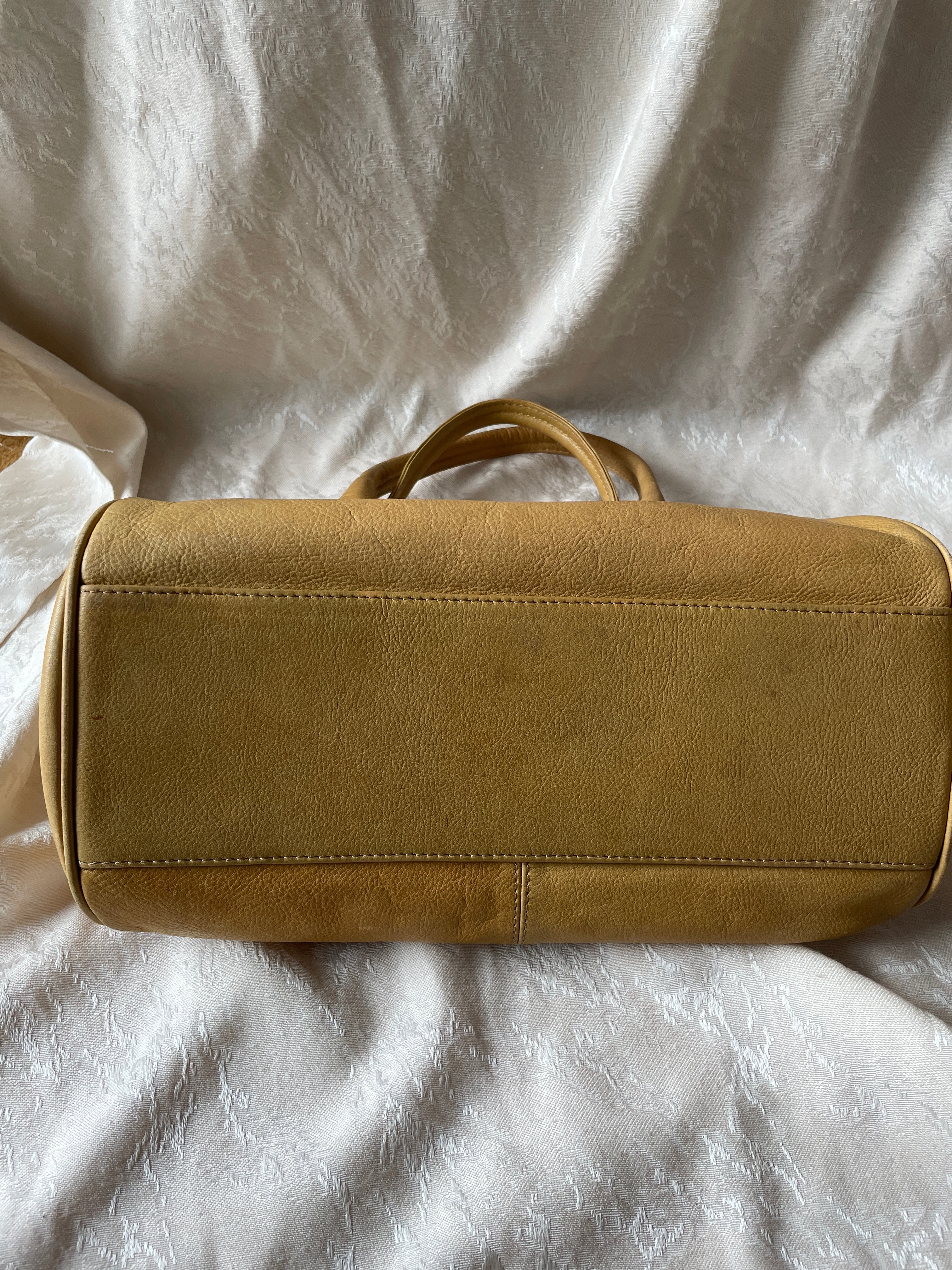 Italian vintage leather handbag