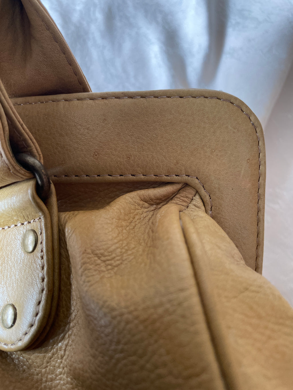 Italian vintage leather handbag