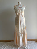 80’s Saxon England pure silk neglige