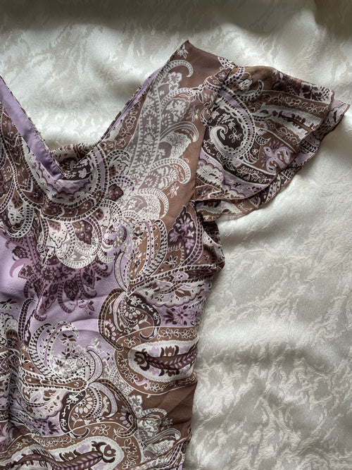 100% silk bias cut dress