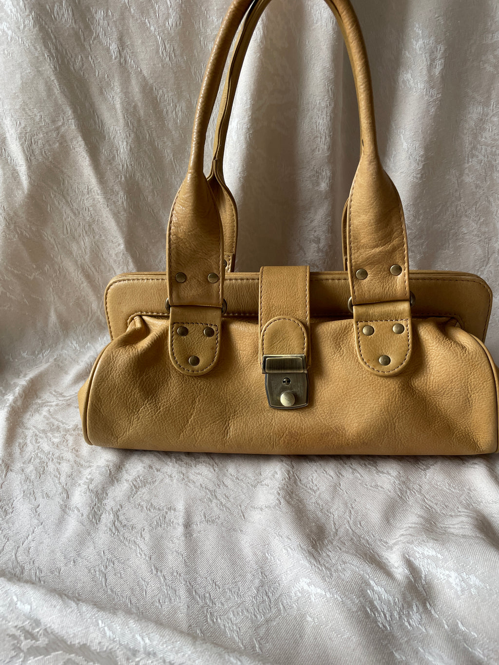 Italian vintage leather handbag