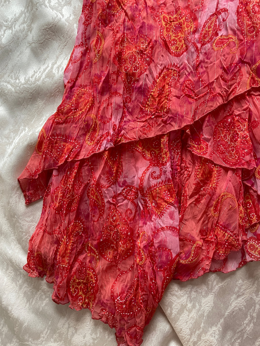 Sunset fairy halterneck dress