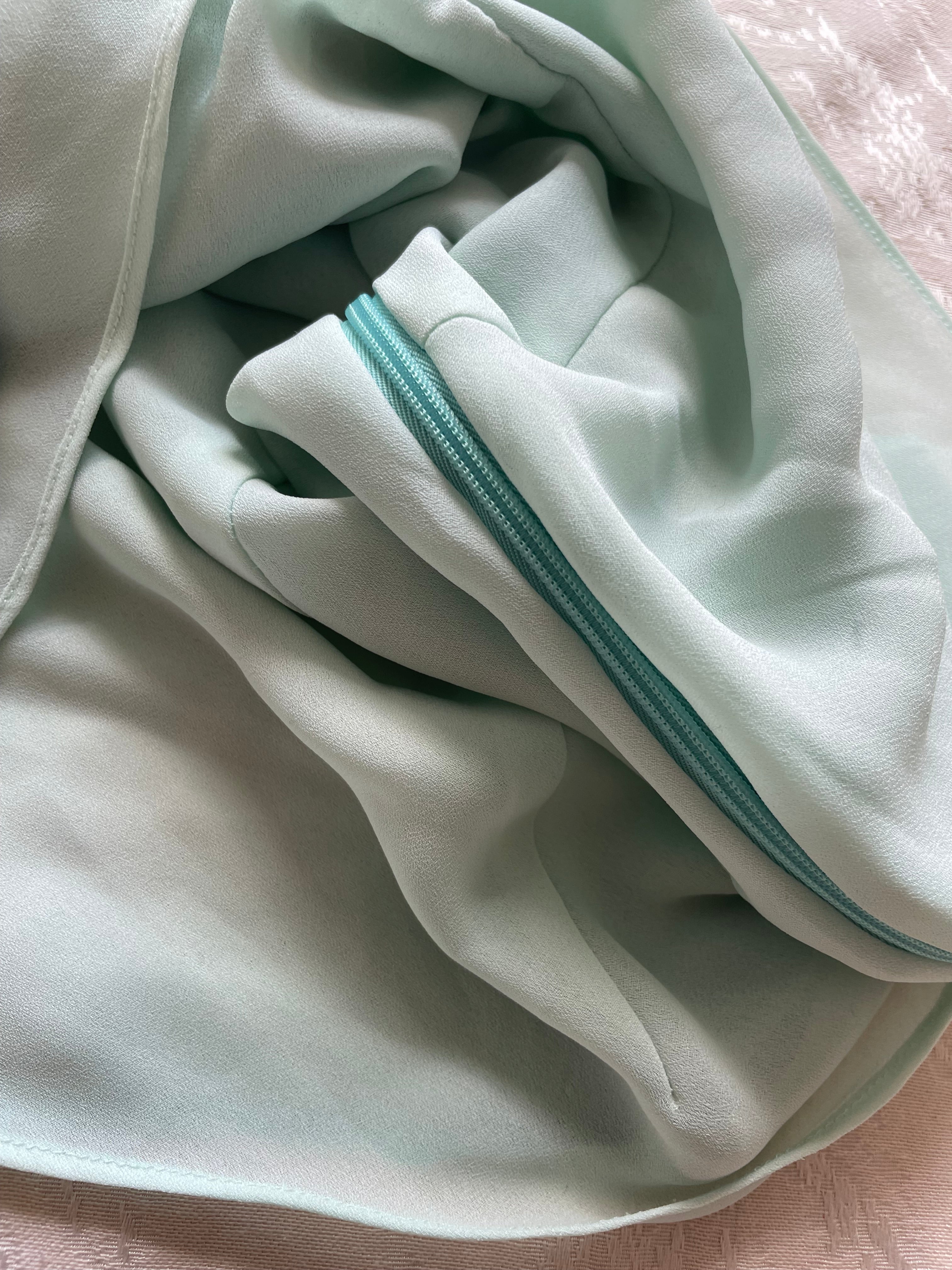 100% silk mermaid blue cami