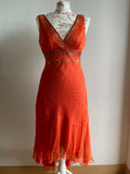 Silk fairy beaded dress