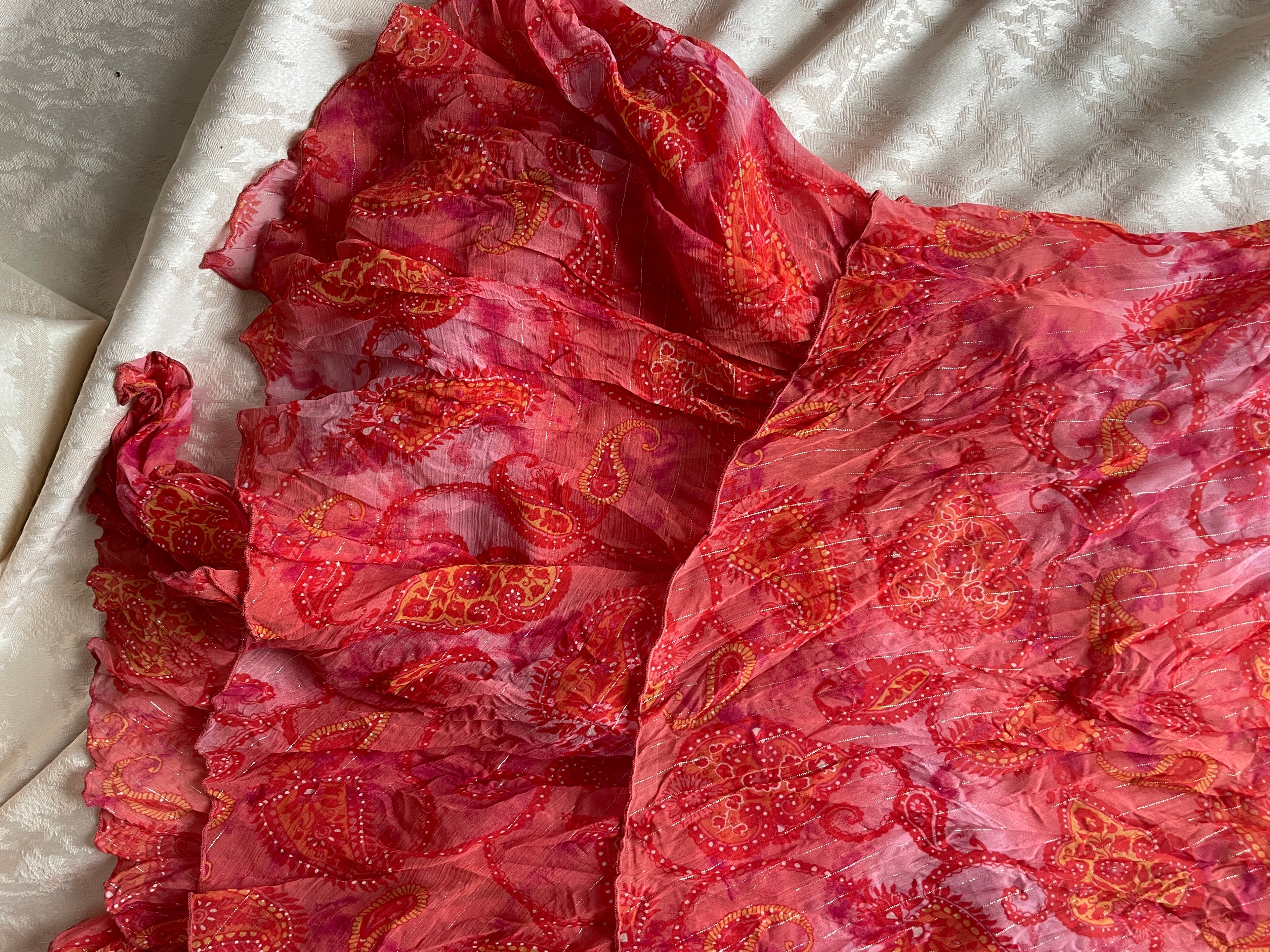 Sunset fairy halterneck dress