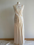 Vintage 80’s Saxons England 100% pure silk neglige